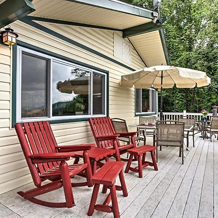 Secluded Mountain Home With Stunning Views And Deck! Bryson City Esterno foto