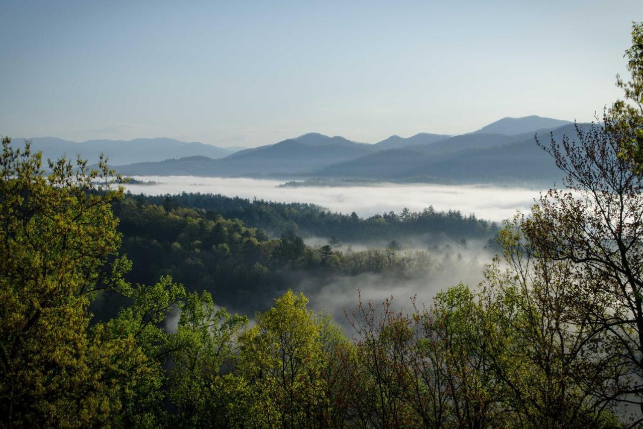 Secluded Mountain Home With Stunning Views And Deck! Bryson City Esterno foto